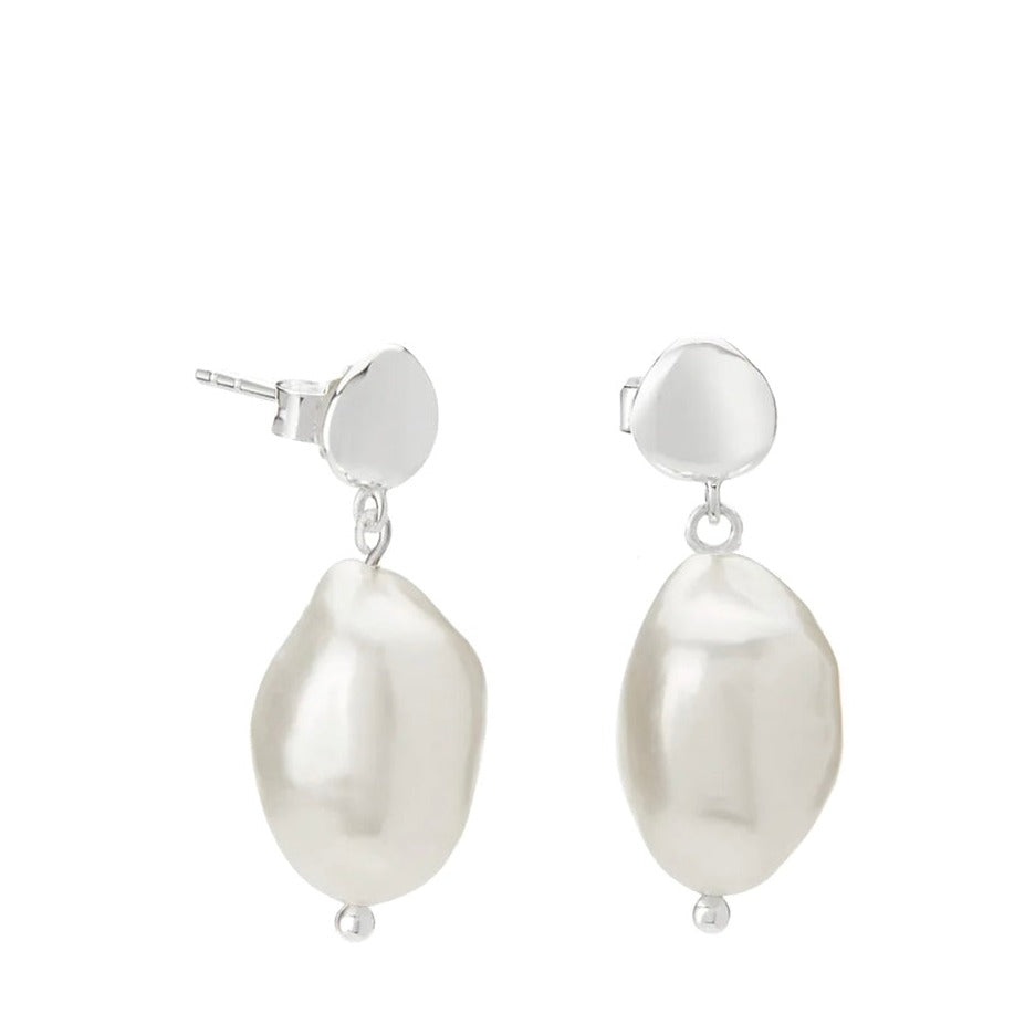 Halcyon Small Pearl Earrings By Earrings