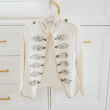 Load image into Gallery viewer, Joey The Label Military Jacket in Milky White
