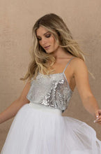 Load image into Gallery viewer, Joey The Label Twinkle Cami in Silver
